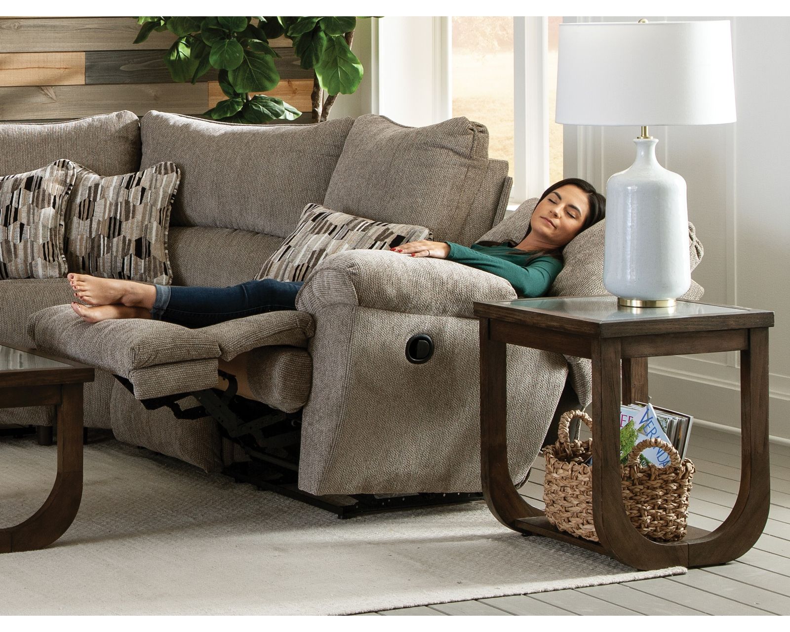 Elliot Reclining Sectional (Colors available) - Image 18