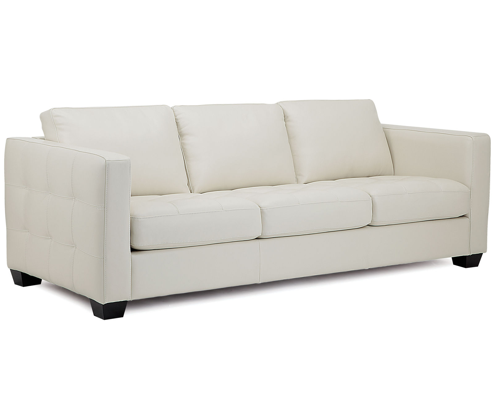 Barrett 77558 Stationary 91" Leather Sofa - Image 14