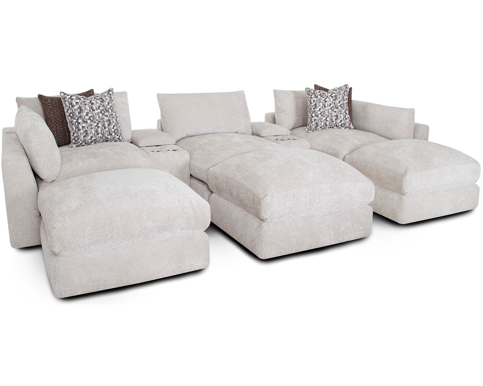 Pollock 965 EXTRA-Deep Home Theater Sectional (Your Front-Row Seat Just Got a Whole Lot Deeper)