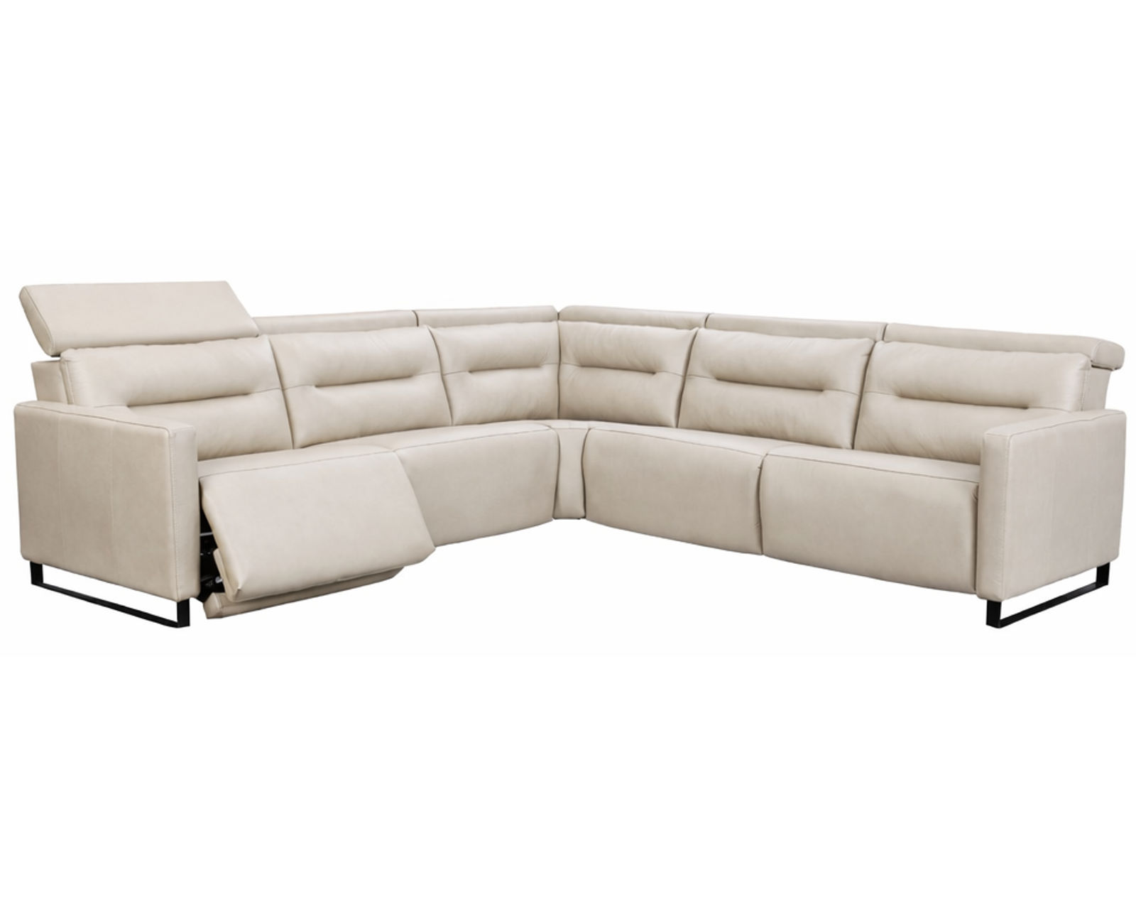Cleo F094 Power Headrest Power Reclining Sectional (standard and wide seat widths) +140 leathers