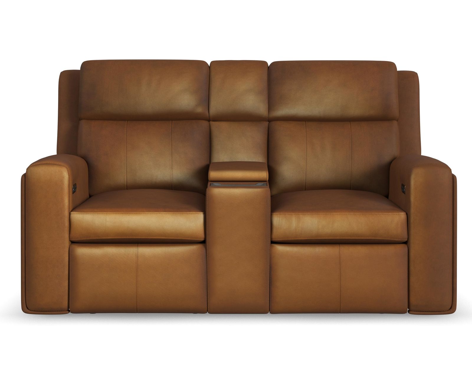 Wyatt 1596 Triple Power Reclining Console Loveseat 705-72 (85") 2 colors - in stock