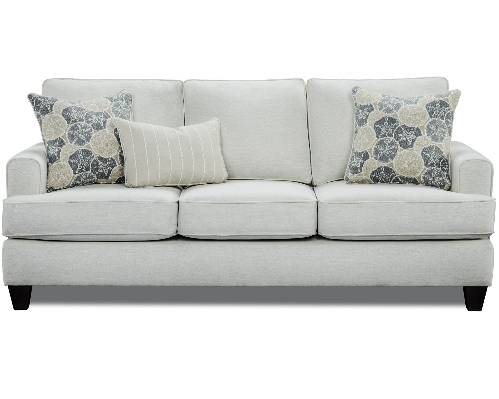 Max Pearl Queen Sleep Sofa 68-04-KP (includes pillows) performance fabric