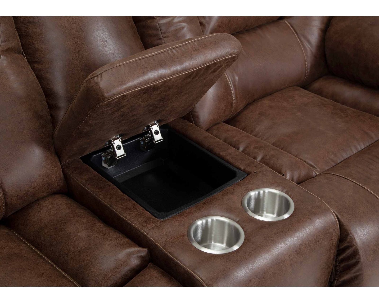 Hayworth 784 Power Headrest Power Reclining Sofa (95") Leather Like Fabric - Image 10