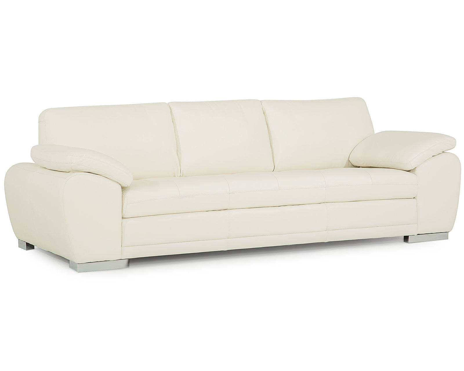 Miami 77319 Stationary 98" Leather Sofa - Image 11