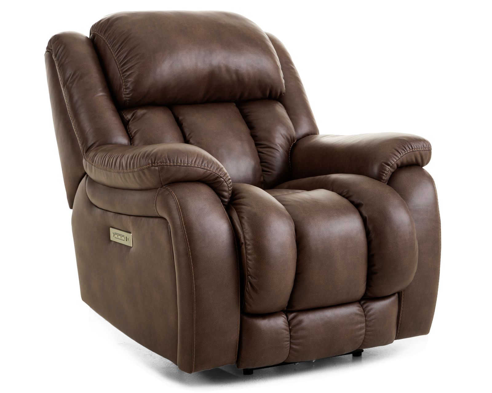 Global 91" Zero Gravity Triple Power Reclining Sofa Chocolate (In stock) - Image 9