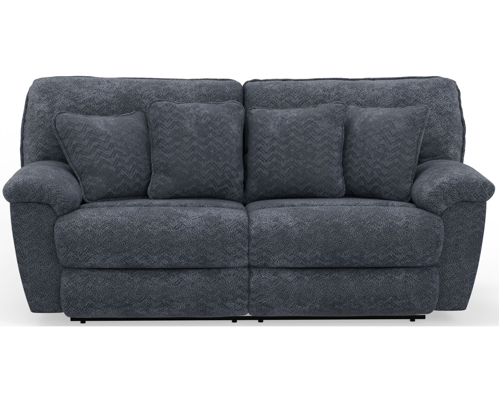 Paxon 90" Power Reclining Sofa with Power Headrests & Deep Seat Recline - 400 lb. per seat (includes pillows)