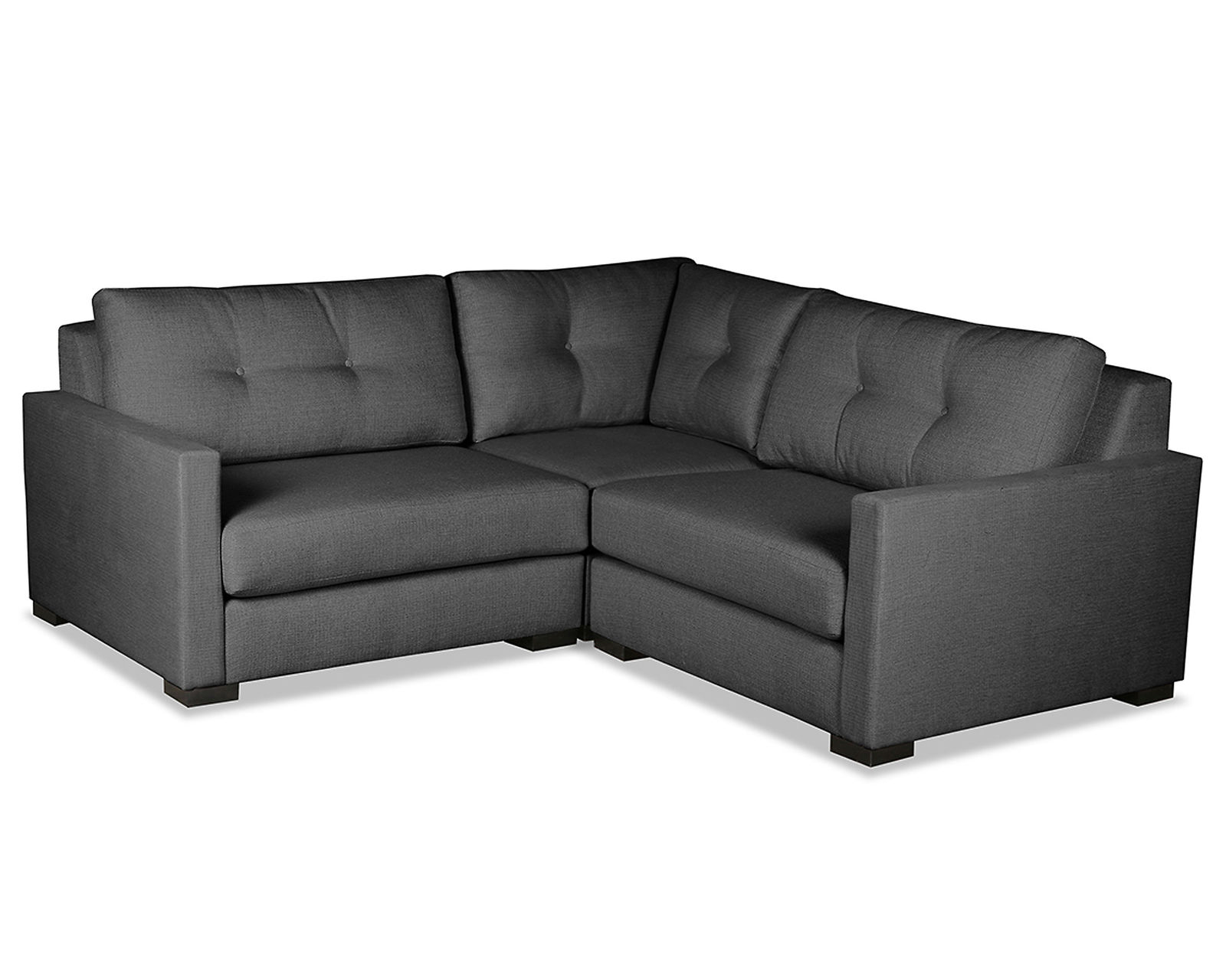 Chester Buttoned 3 Pieces Modular Sectional (Choice of 3 Colors)