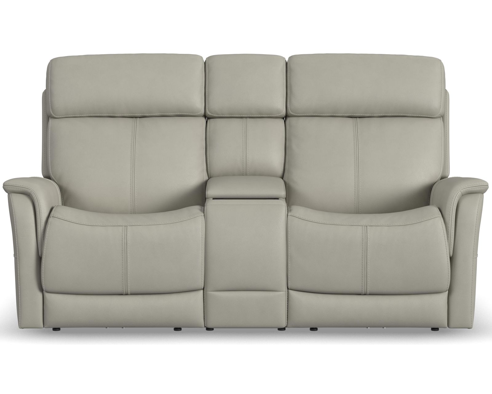 View 1524 Triple Power Reclining Console Loveseat (050-01) +3 colors - In stock
