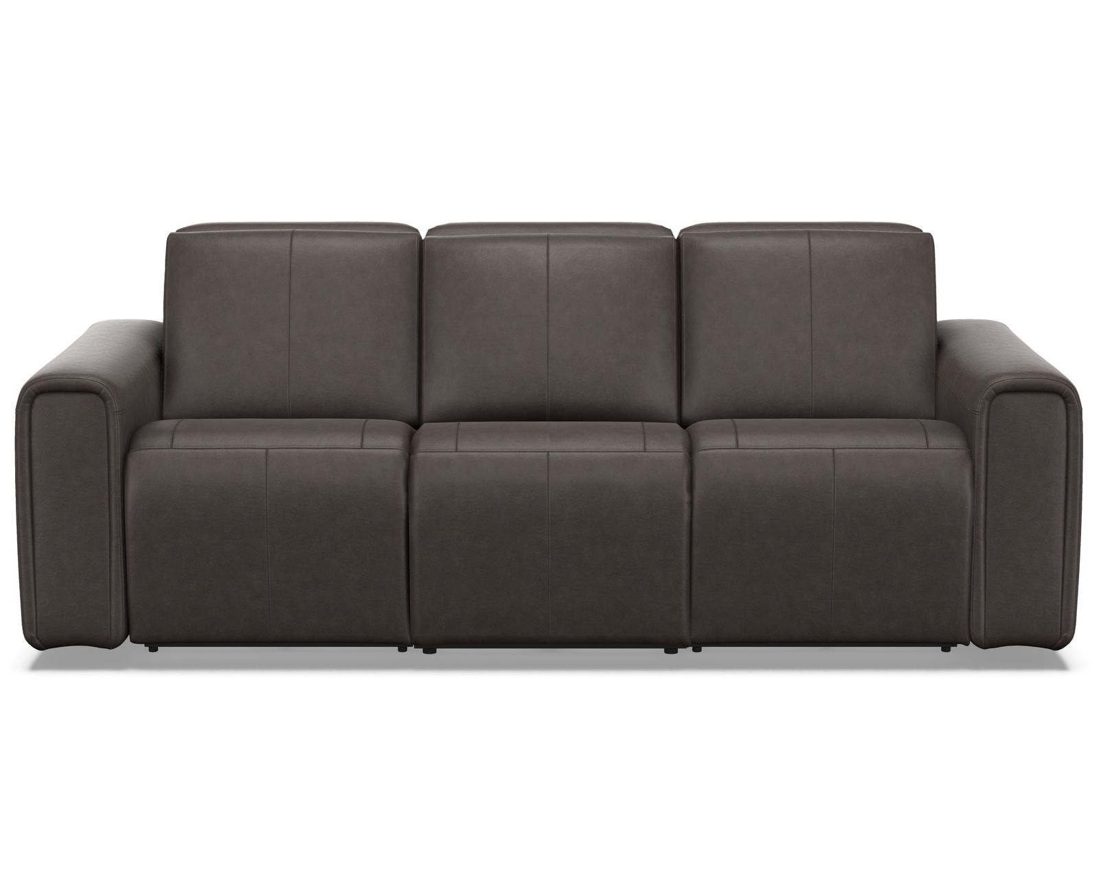 Nya Dual Power Reclining Sofa — Available in Standard & Wide Cushions, 140+ Leather Options, and 84", 87", or 116" Widths