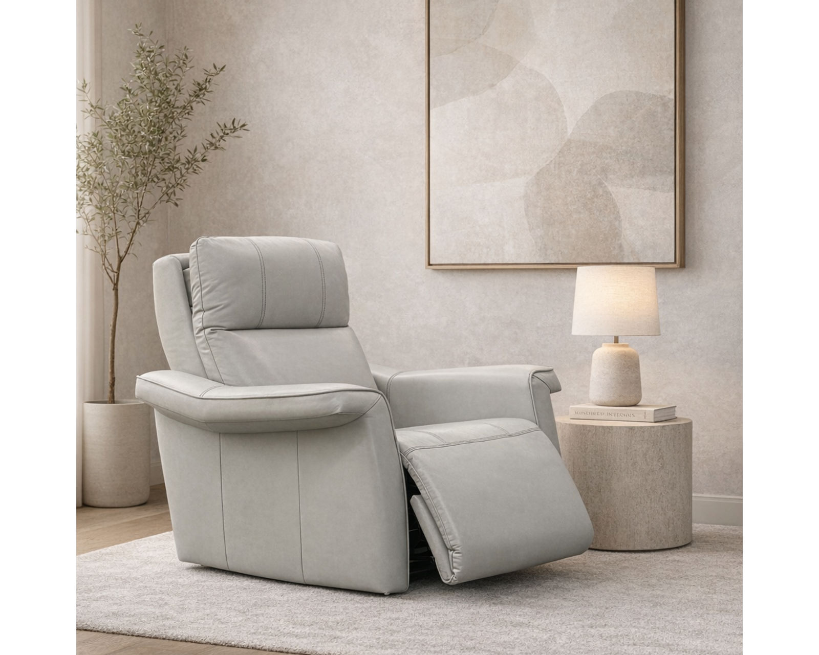 Finn Dual Power Reclining Sofa — Available in Standard & Wide Cushions, 140+ Leather Options, and 82", 85", or 114" Widths - Image 5
