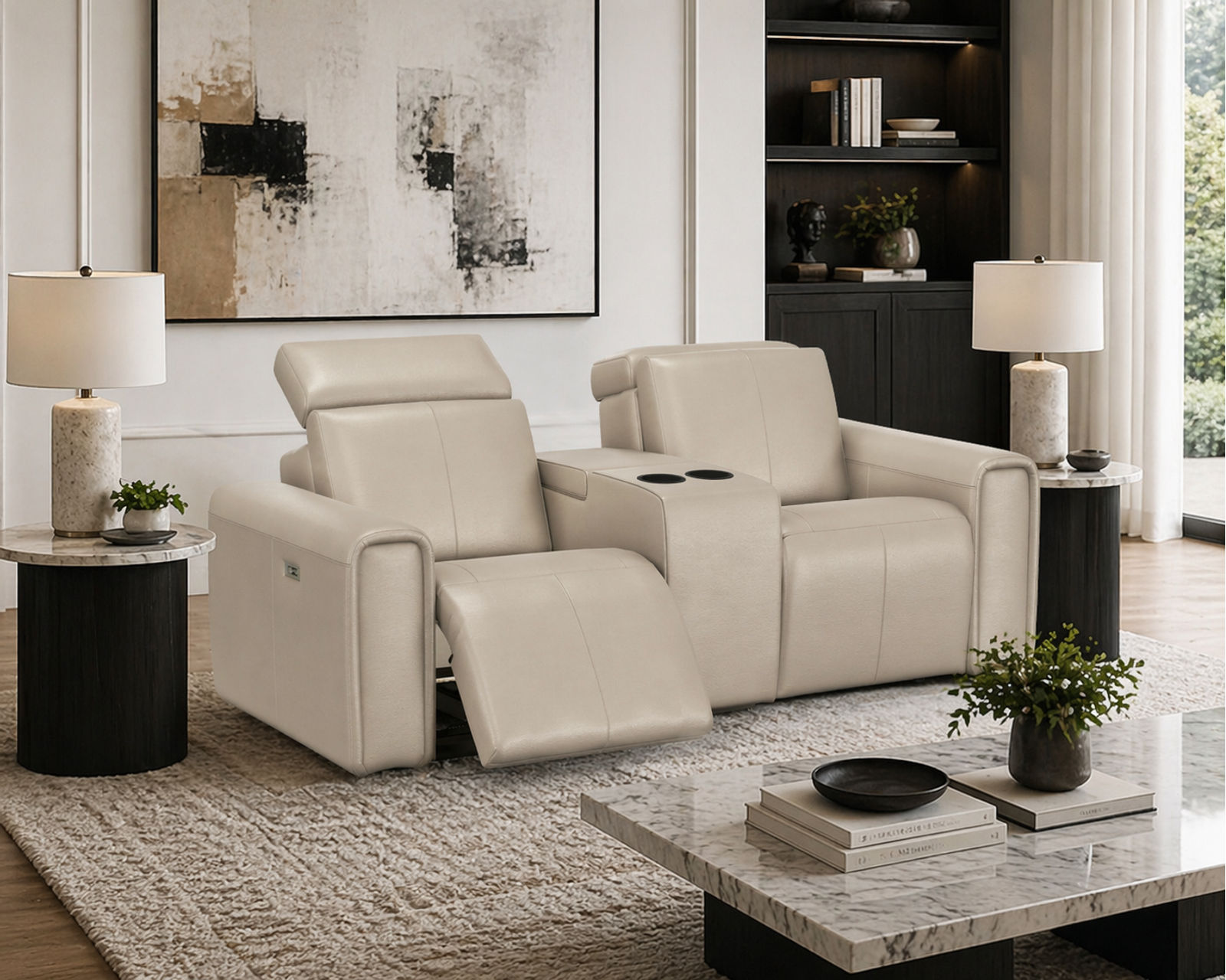Nya Dual Power Reclining Sofa — Available in Standard & Wide Cushions, 140+ Leather Options, and 84", 87", or 116" Widths - Image 23