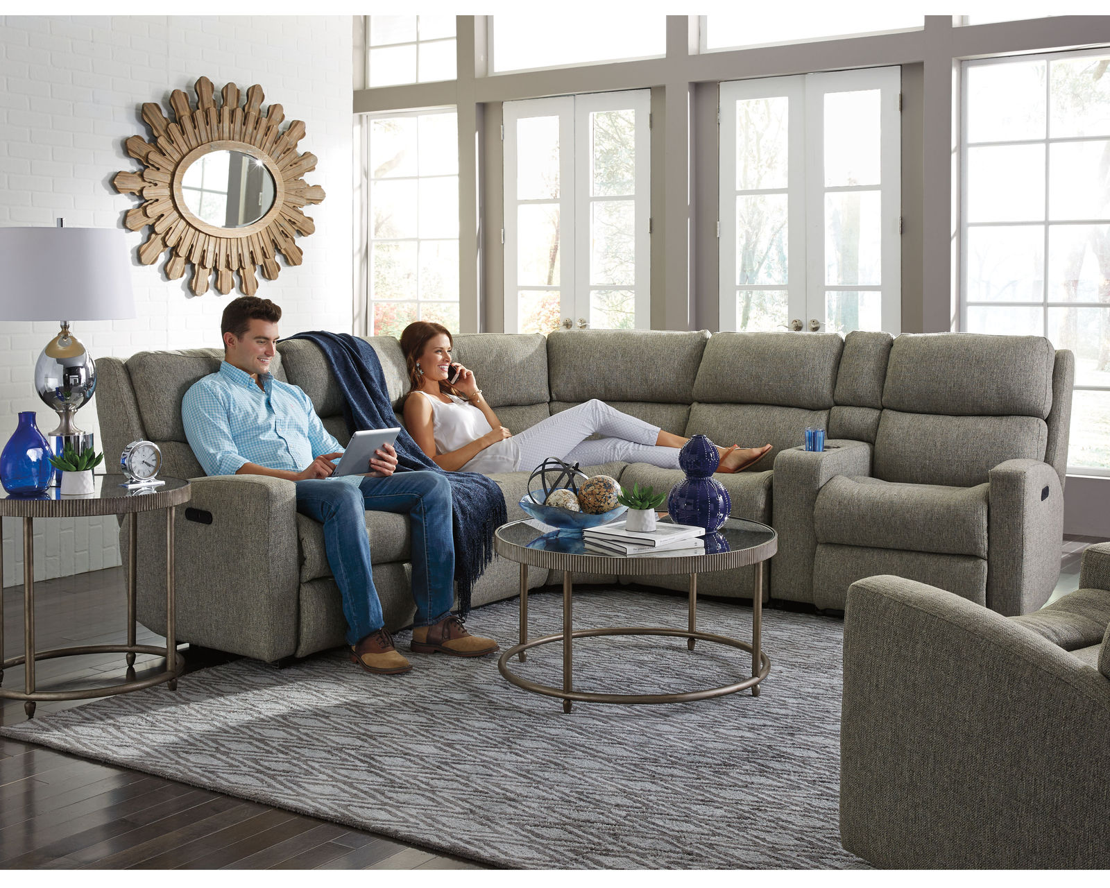 Catalina Reclining Sectional (Colors Available) - Image 6