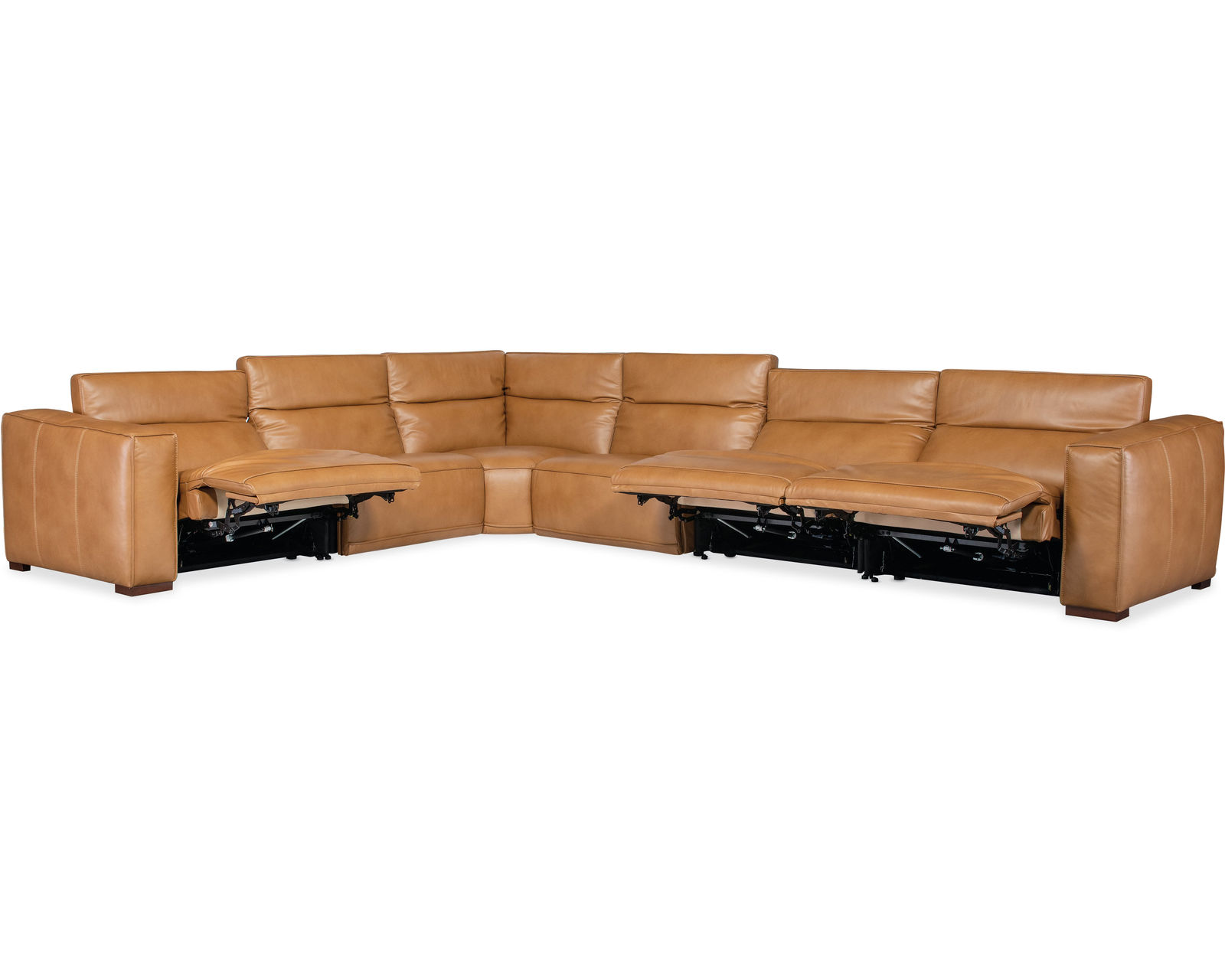 Fresco Six Piece Power Reclining Sectional (4 Power Recliners) In stock - Image 2