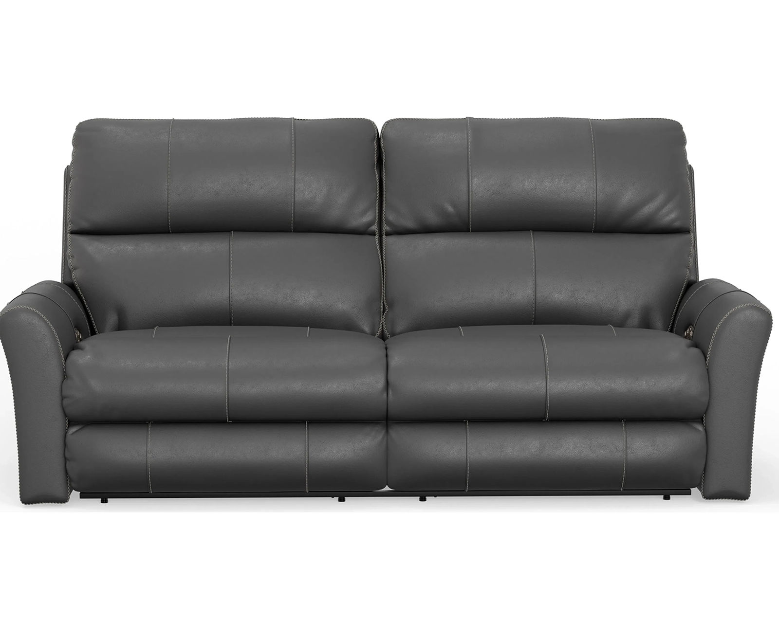 Fredda 82" Power Headrest Power Reclining Leather Sofa Lay-Flat Relaxation, Zero Gravity Comfort & Premium Italian Leather - two colors
