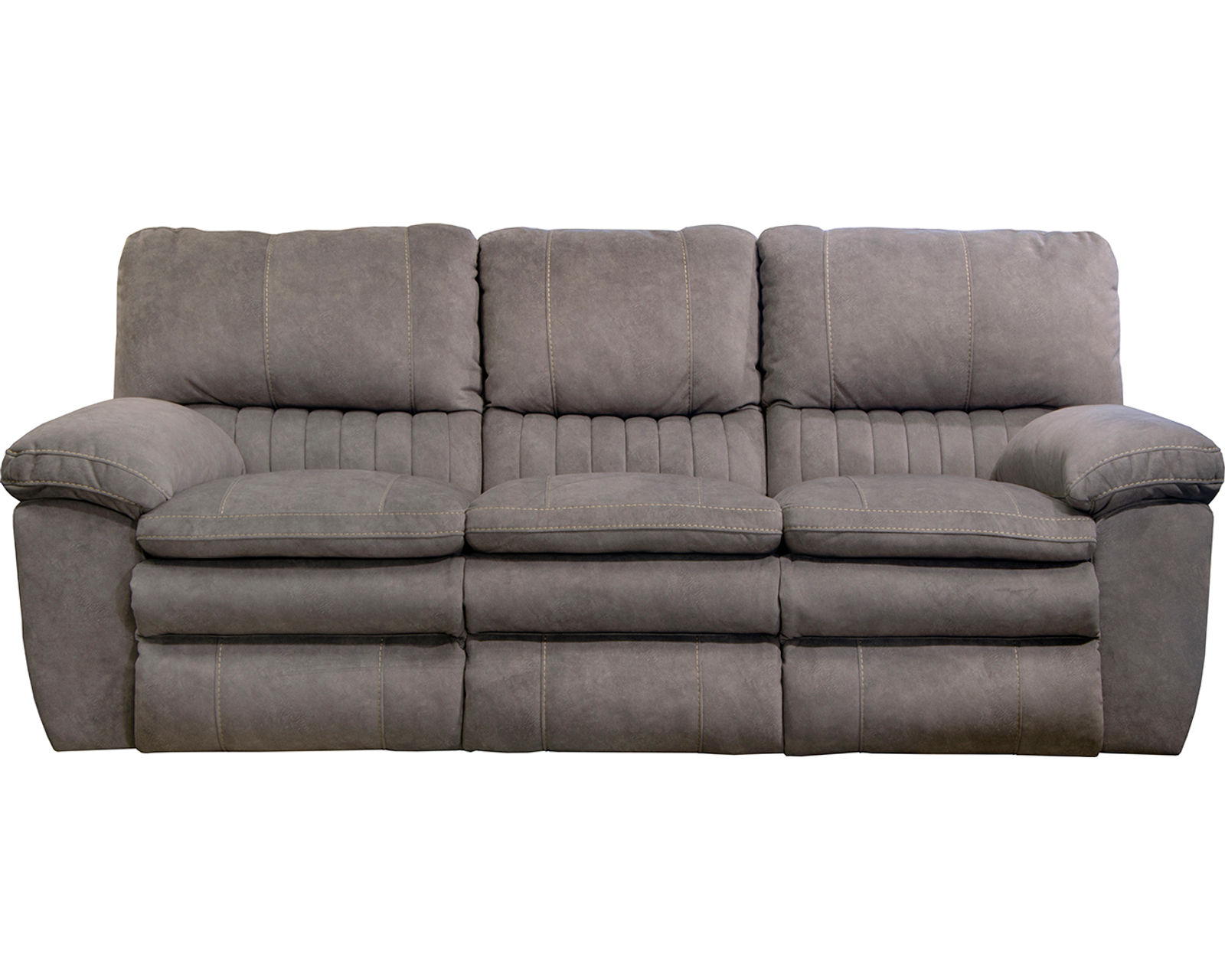 Reyes 91" LayFlat Reclining Sofa in Portabella