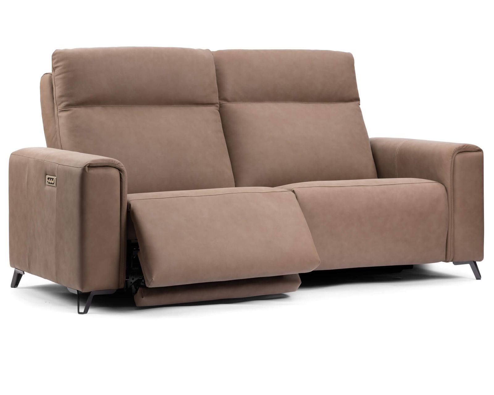 Fabrice Dual Power Reclining Sofa — Available in Standard & Wide Cushions, 140+ Leather Options, and 82", 86", or 114" Widths - Image 3