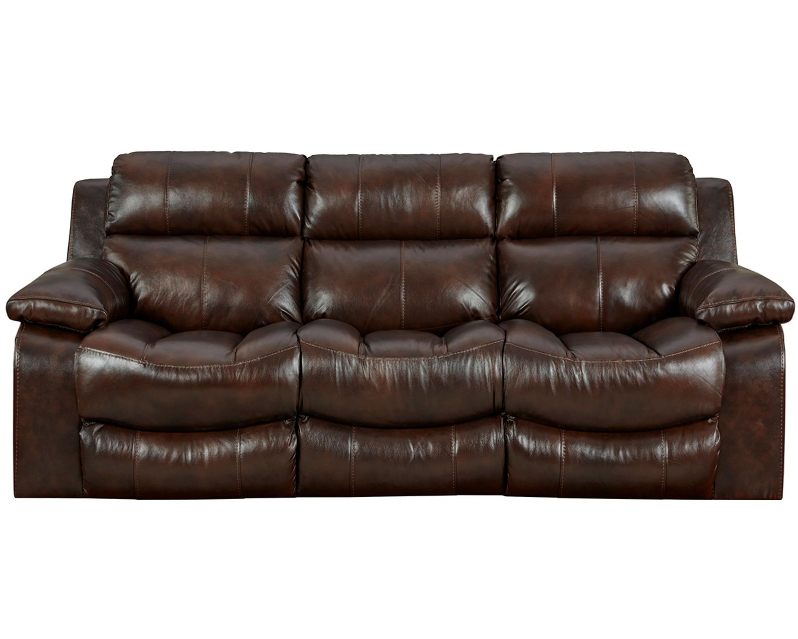 Positano Leather Reclining Sofa (90")