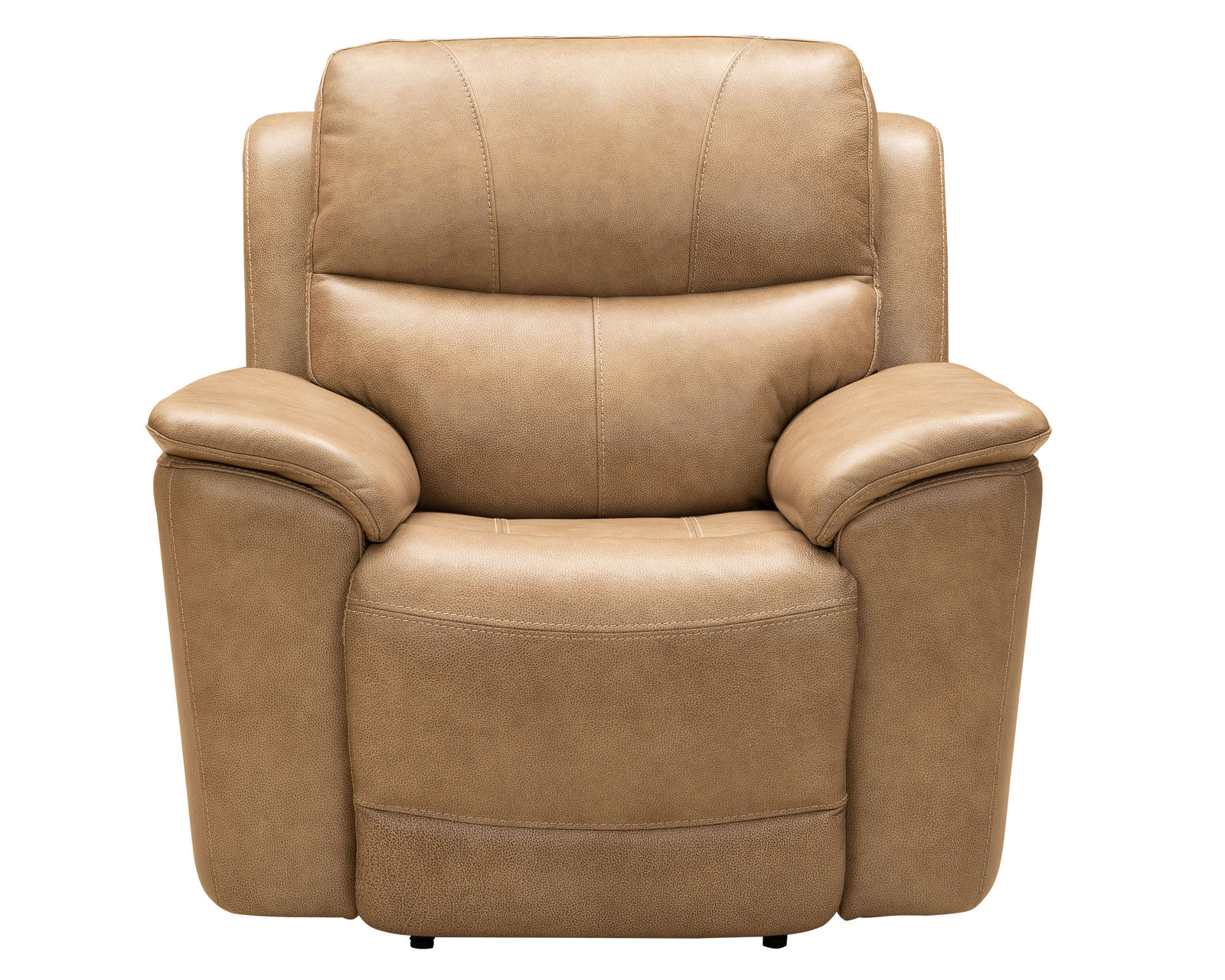 Kaden Leather Power Headrest - Power Lumbar Power Reclining Sofa (Taupe) - Image 15