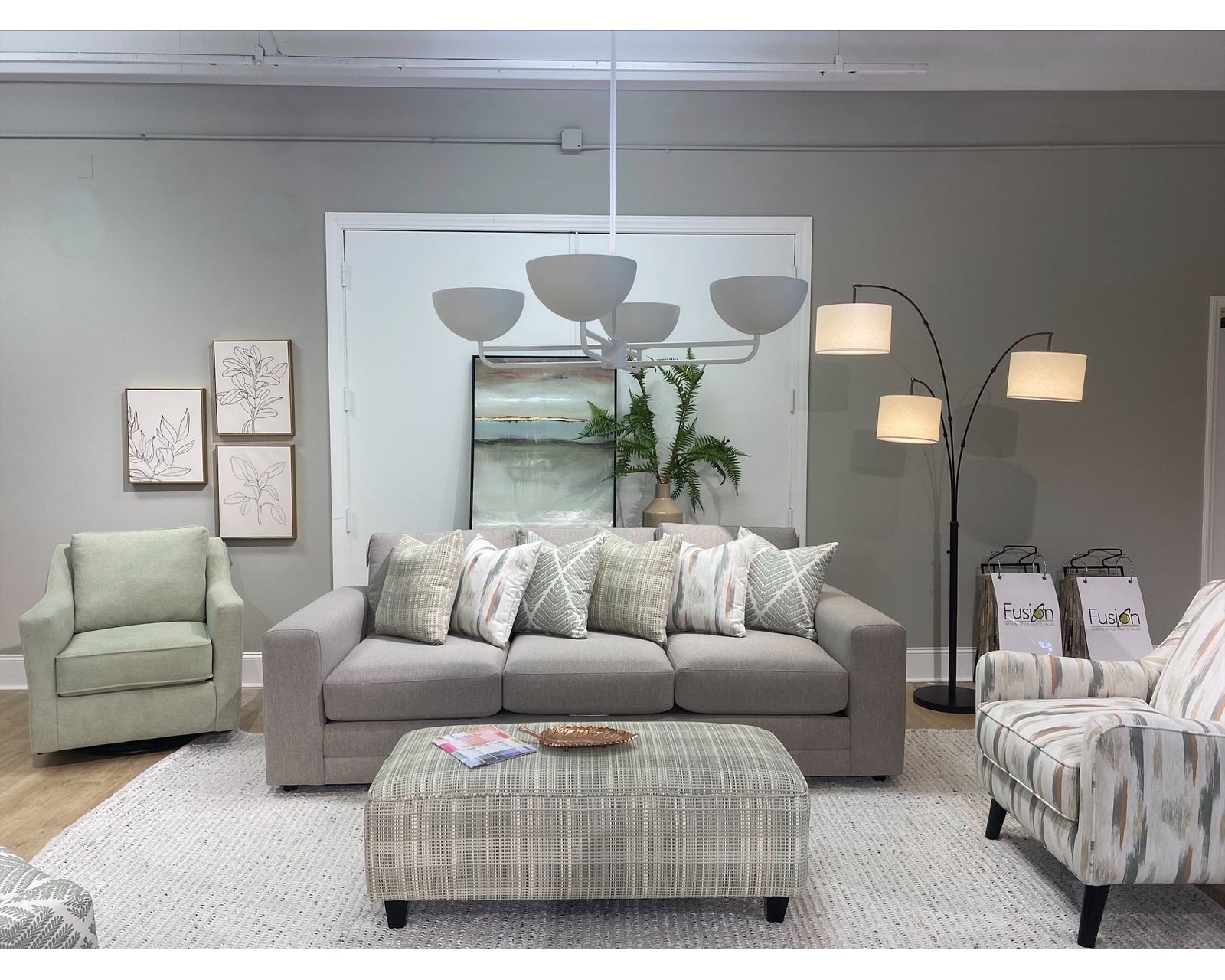 Charlotte Cremini 98" Sofa - 7003-00 (includes pillows) - Image 3