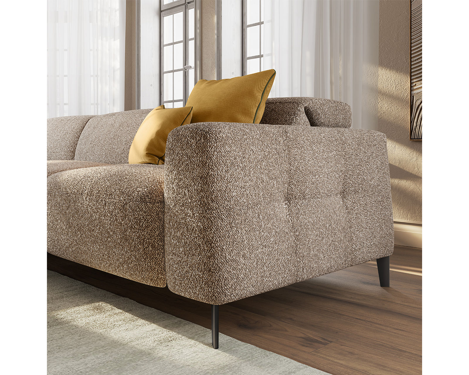 Capri C325 Sofa 84" (+45 fabrics) - Image 4