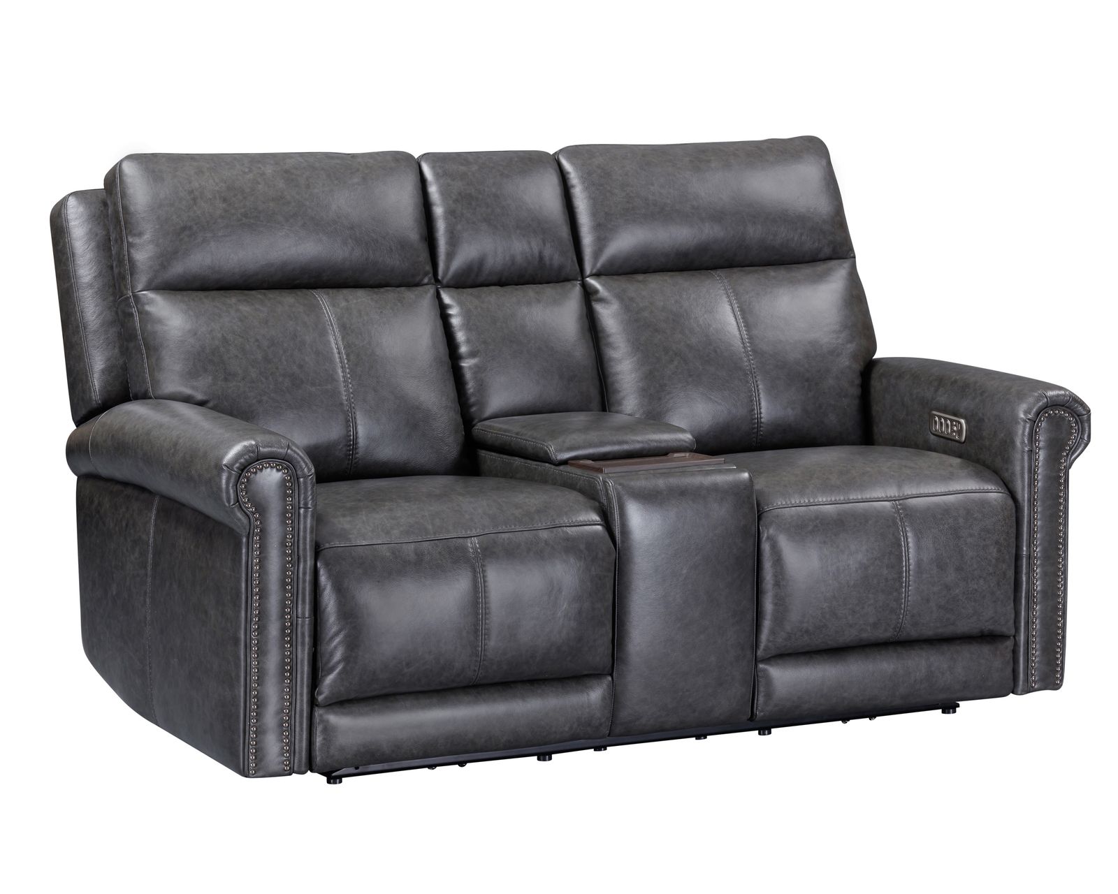 Alexander 1645 Triple Power Reclining Console Loveseat 706-71 (76") 2 colors - in stock - Image 5