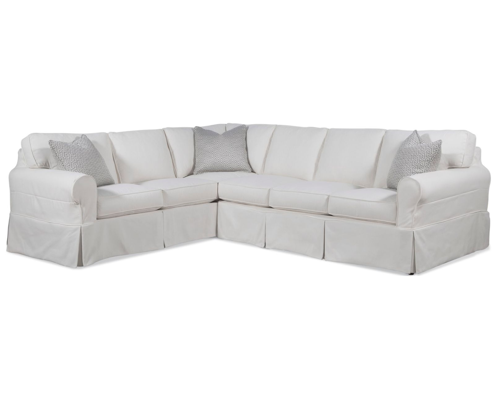 Bedford Slipcover Sectional (Choice of fabric)