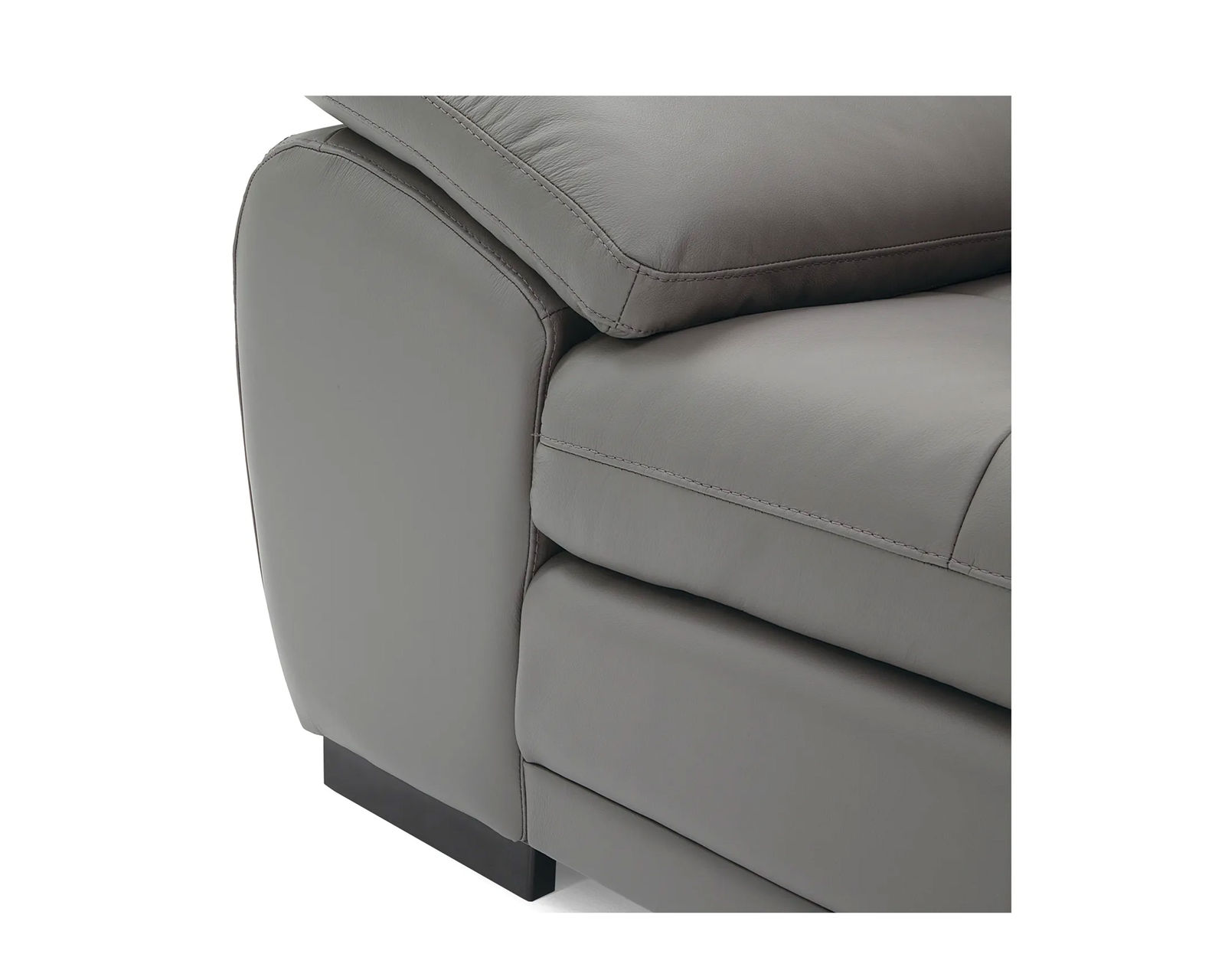 Miami 77319 Stationary 98" Leather Sofa - Image 7