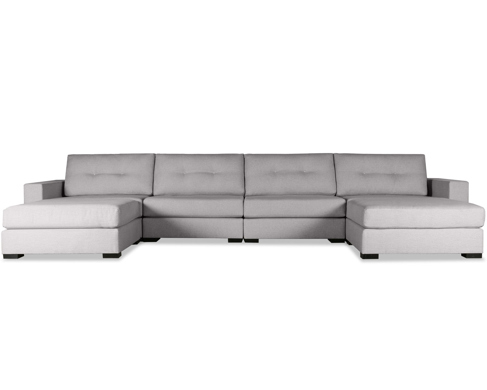Veranda Buttoned 6 Pieces Modular Sectional (Choice of Colors) - Image 3