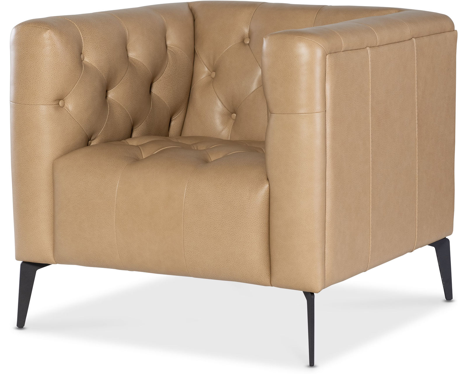 Nicolla Leather Sofa Stone 84" (In stock) - Image 7
