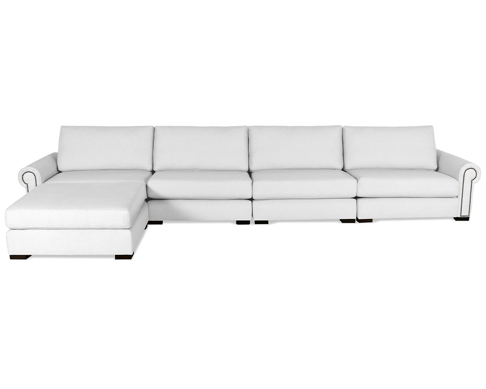 Sylviane 5 Pieces Modular Sectional w/ Chaise Left or Right (Choice of Colors) - Image 2