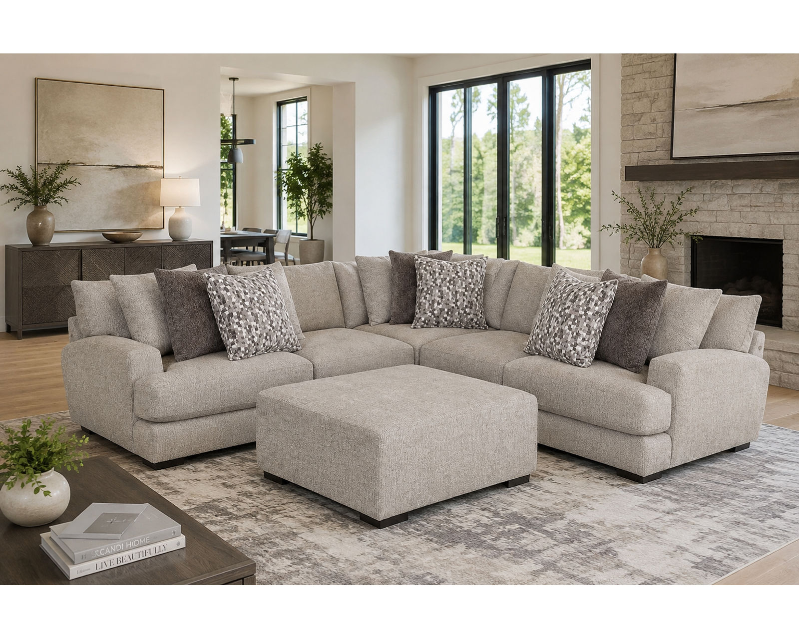 Sullivan 810 Modular Sectional (Modern Comfort. Performance Fabric. Made for Real Life) - Image 2