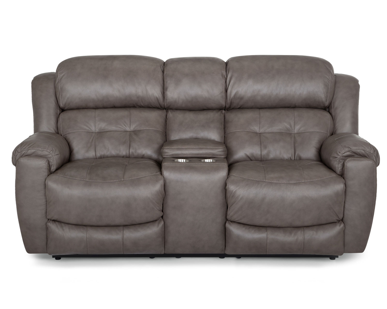 Corwin Dual Reclining Leather Sofa (Color choices) 83" - Image 5
