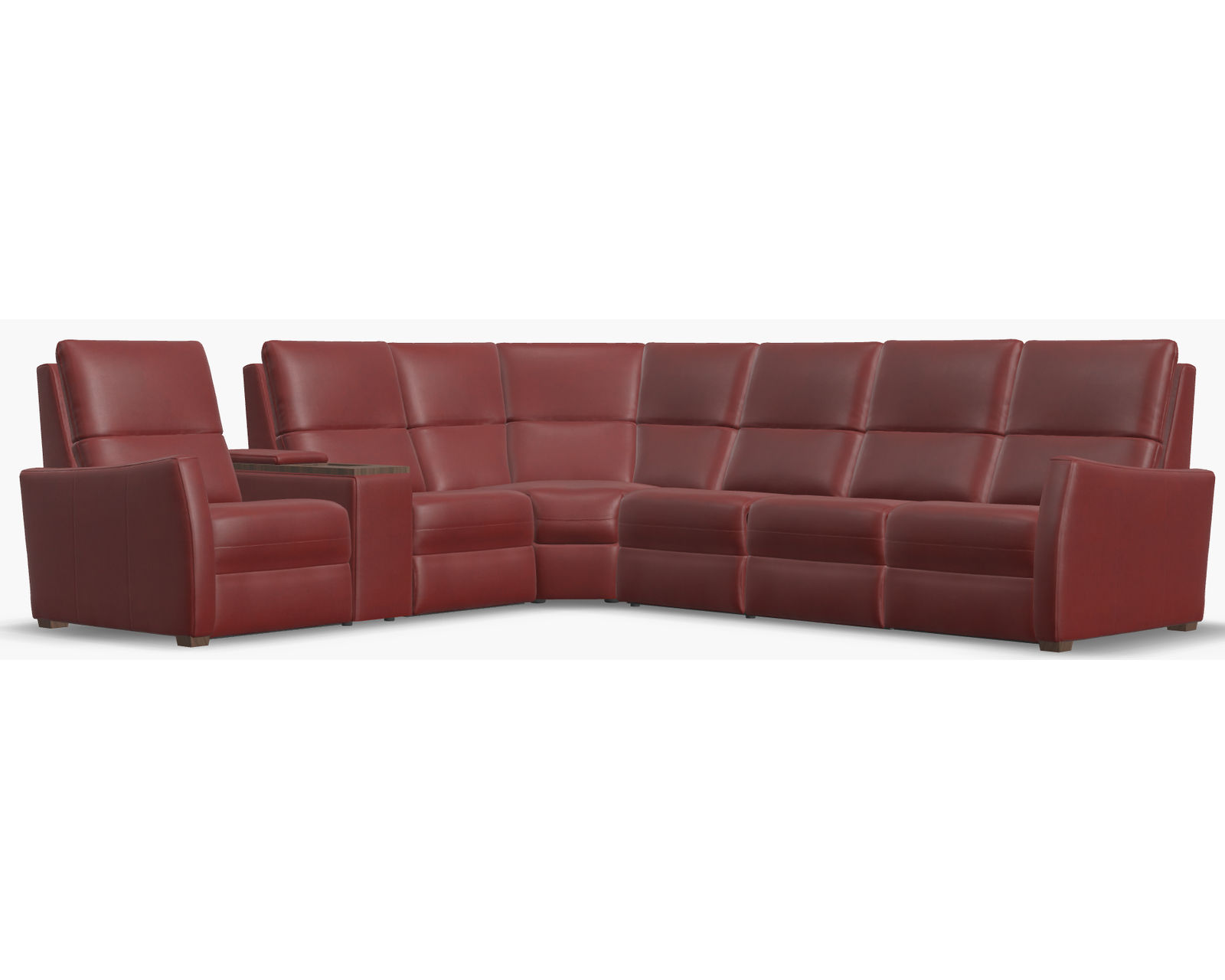 Luna 40110 Triple Power Reclining Sectional (+100 leathers) - Image 17