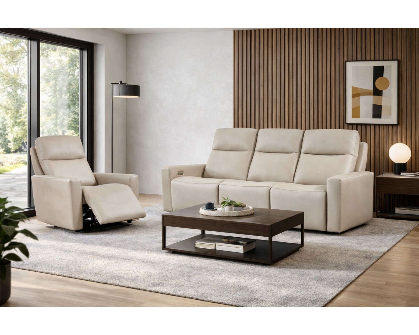 Ellie Reclining Sofa — Available in Standard & Wide Cushions, 140+ Leather Options, and 82", 85", or 114" Widths - Image 2