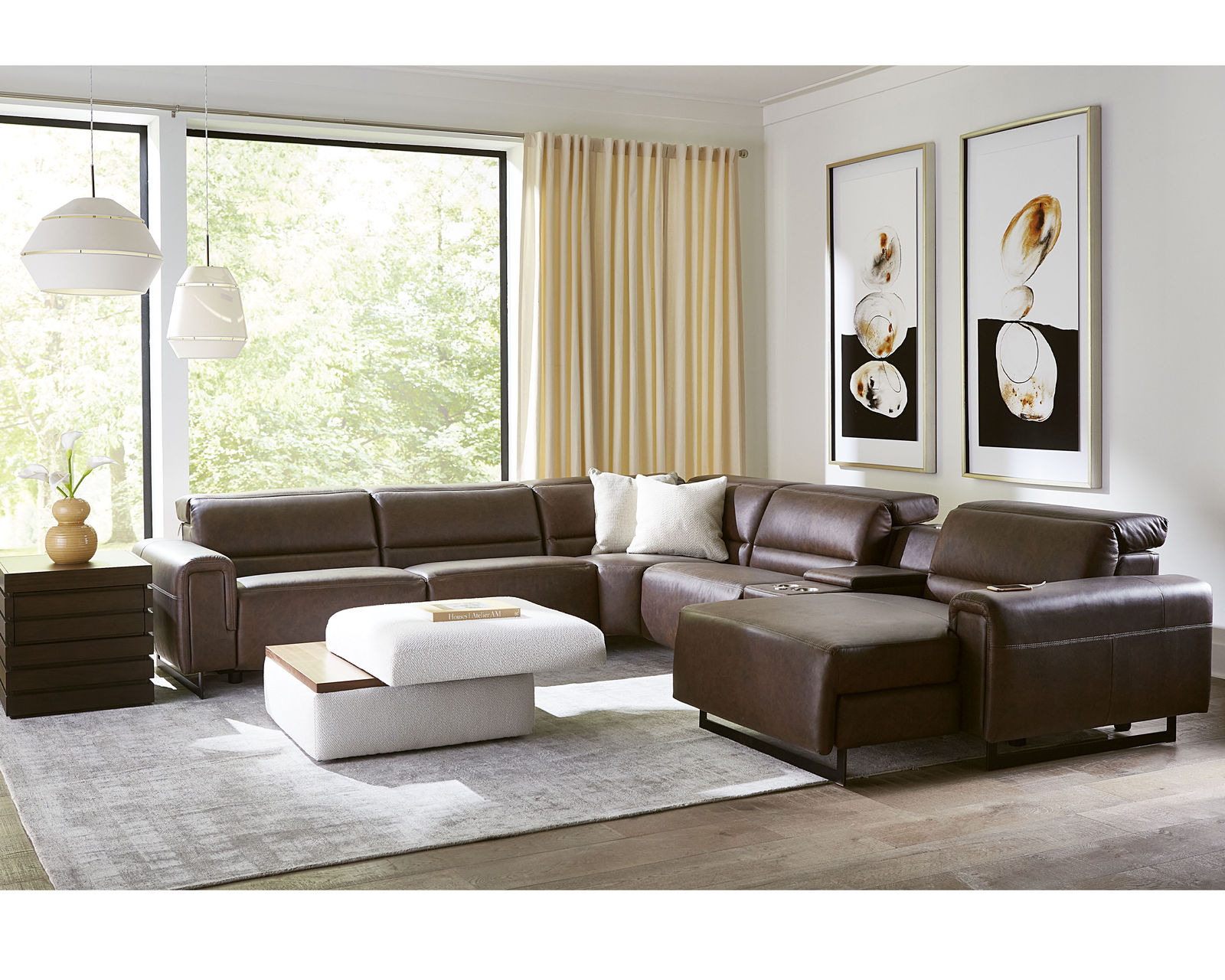 Armina 44010 Power Headrest Power Reclining Sectional (+50 fabrics) - Image 24