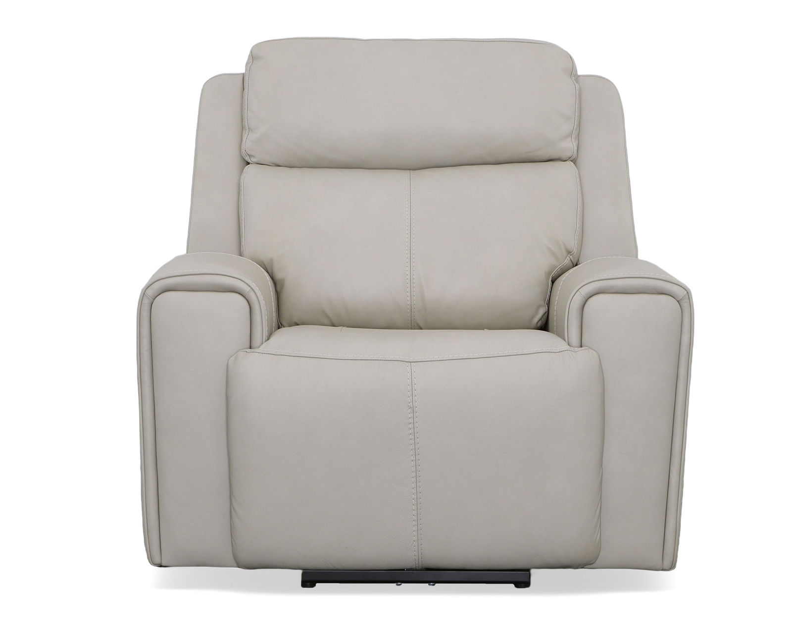 Barnett Power Reclining Loveseat with Console and Power Headrests and Lumbar (Dark Brown leather) - Image 17
