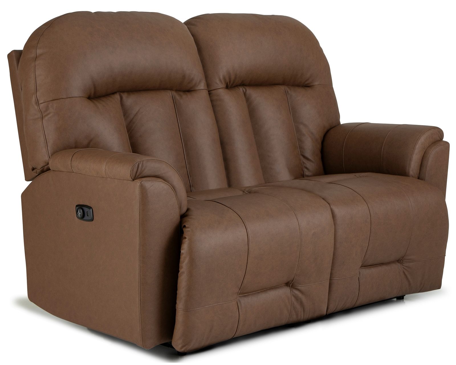 Suitably 88" Double Reclining Leather Sofa (+46 leathers) - Image 12