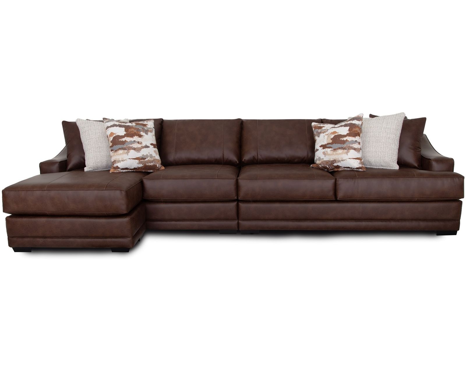 Highlands 893 Modular Sectional (Big Comfort. Flexible Design. The Rich Look of Leather) - Image 12