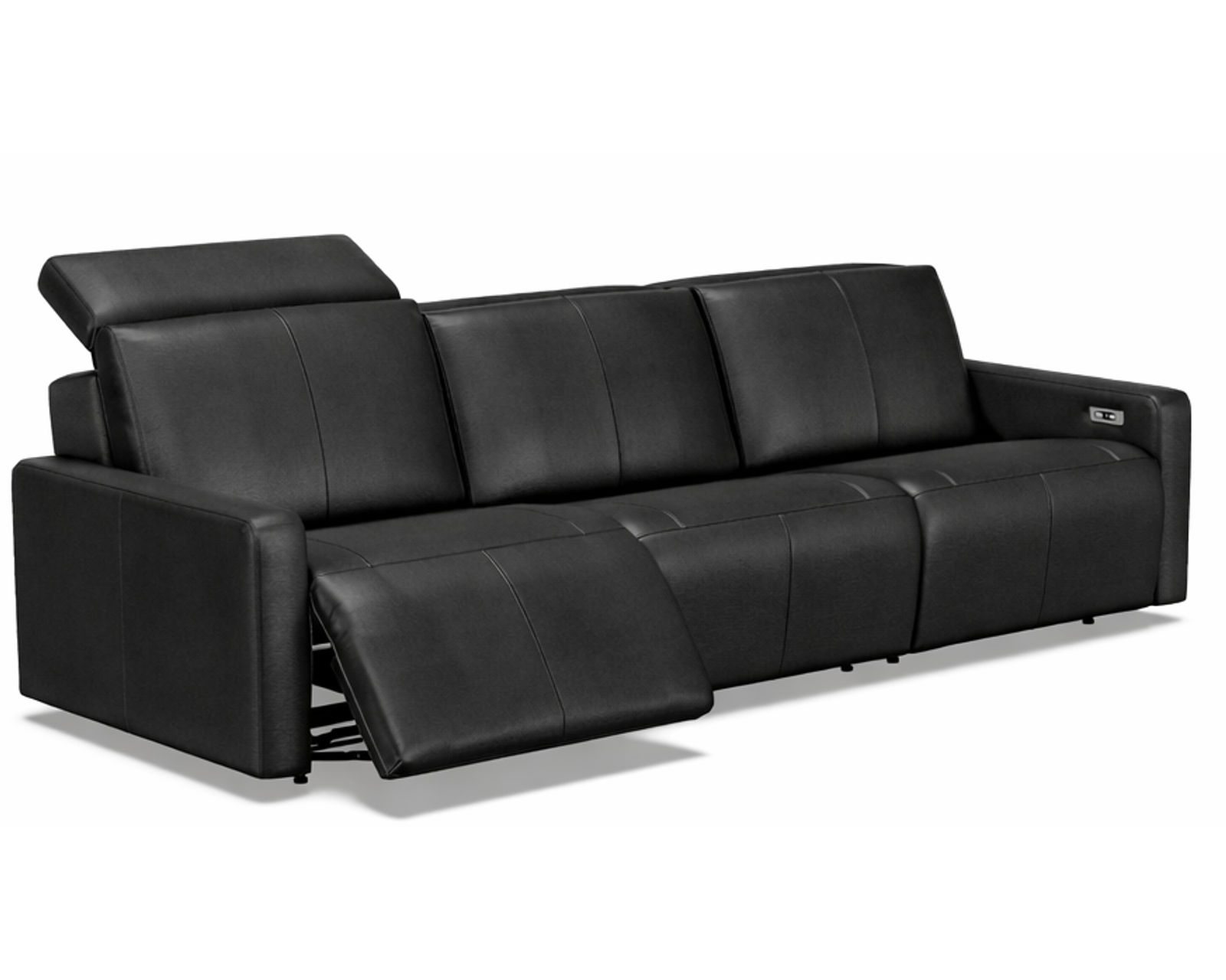 Patty Dual Power Reclining Sofa — Available in Standard & Wide Cushions, 140+ Leather Options, and 77", 80", or 109" Widths - Image 2