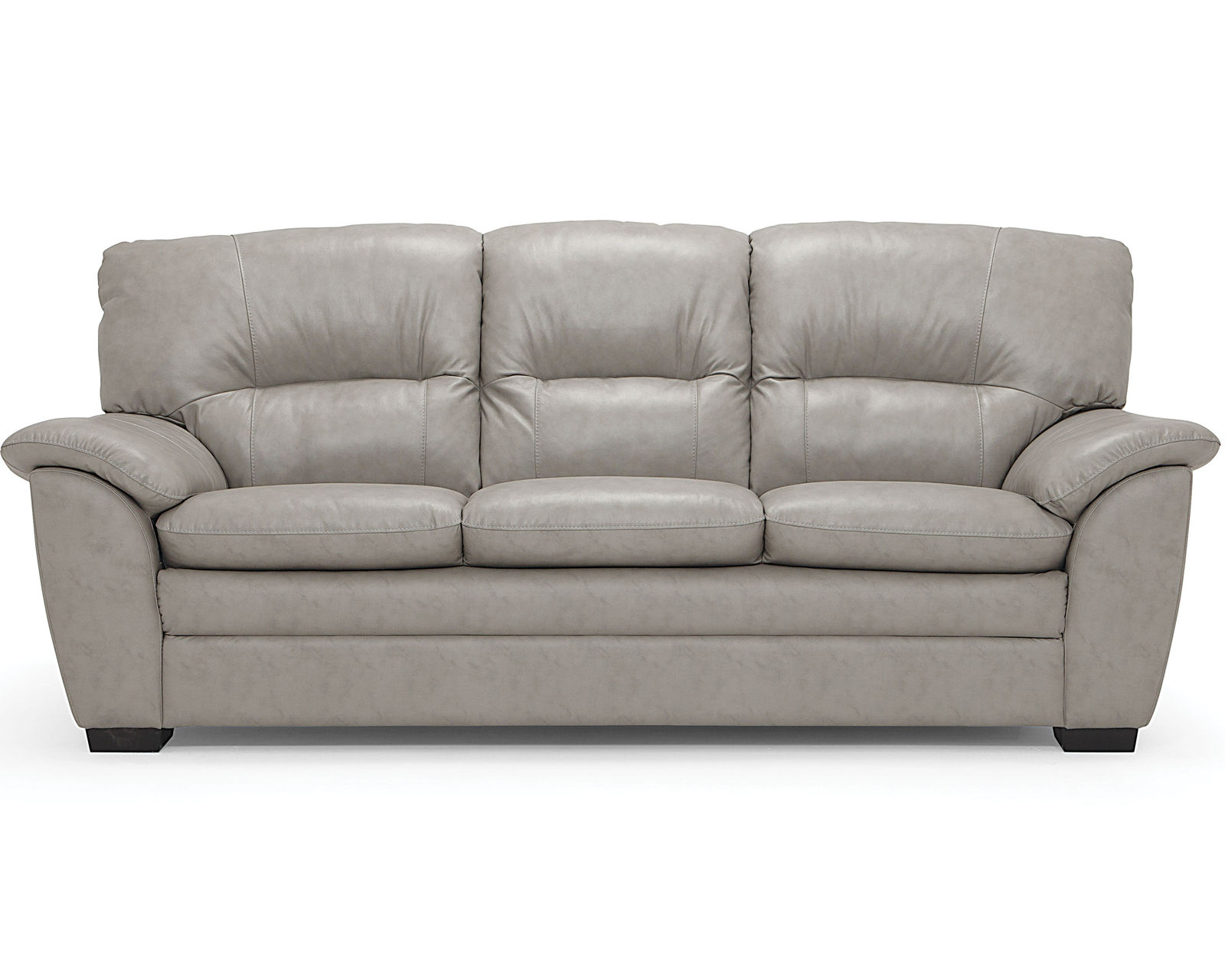 Amisk 77343 Stationary 84" Leather Sofa - Image 9