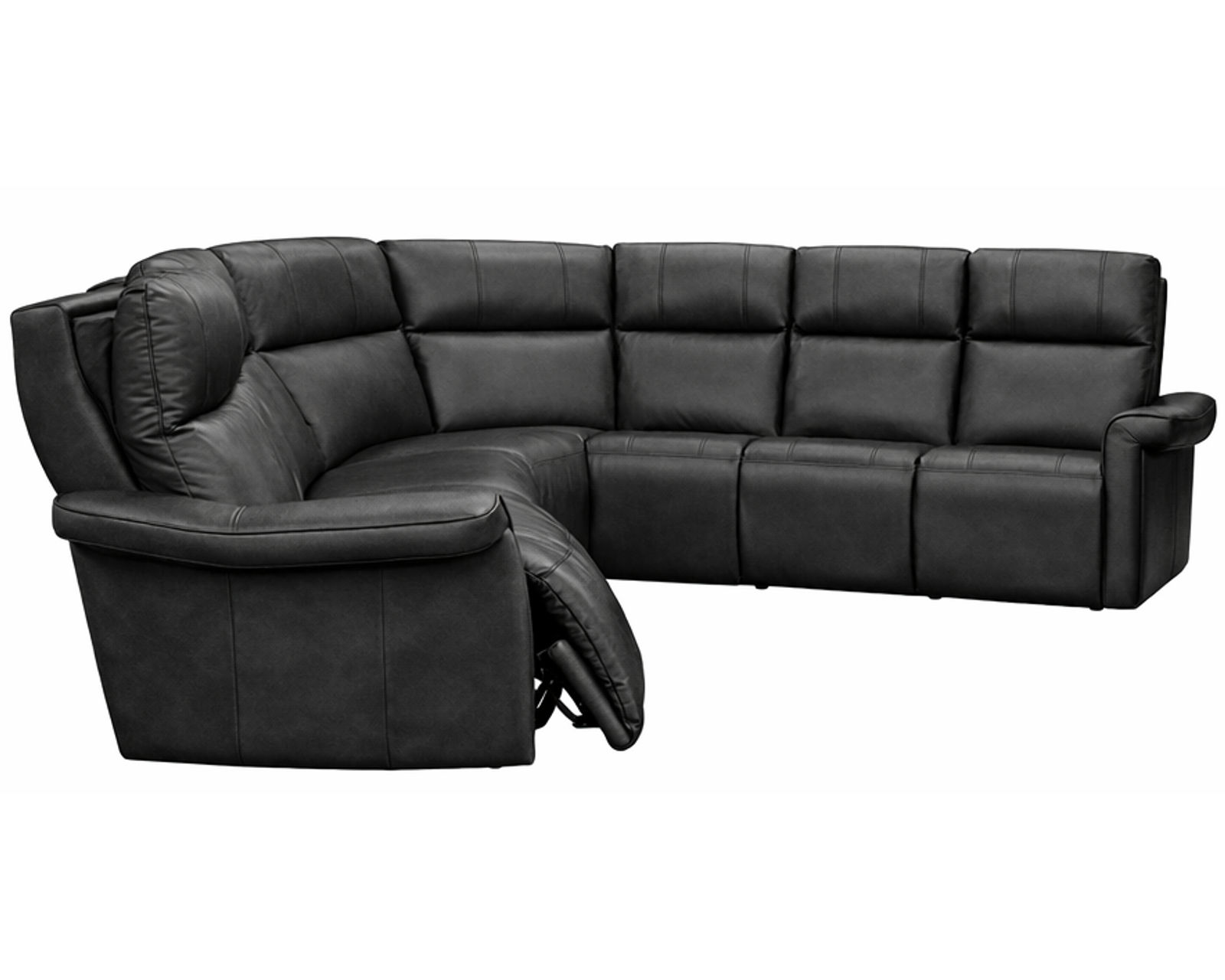 Finn 4022 Power Headrest Power Reclining Sectional (standard and wide seat widths) +140 leathers - Image 7