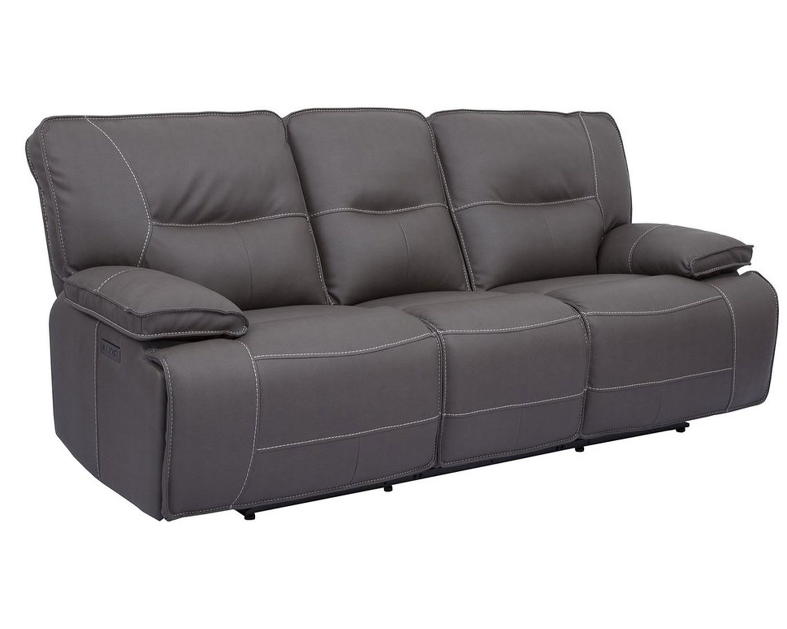 Spartacus Haze 87" Power Headrest Power Reclining Sofa