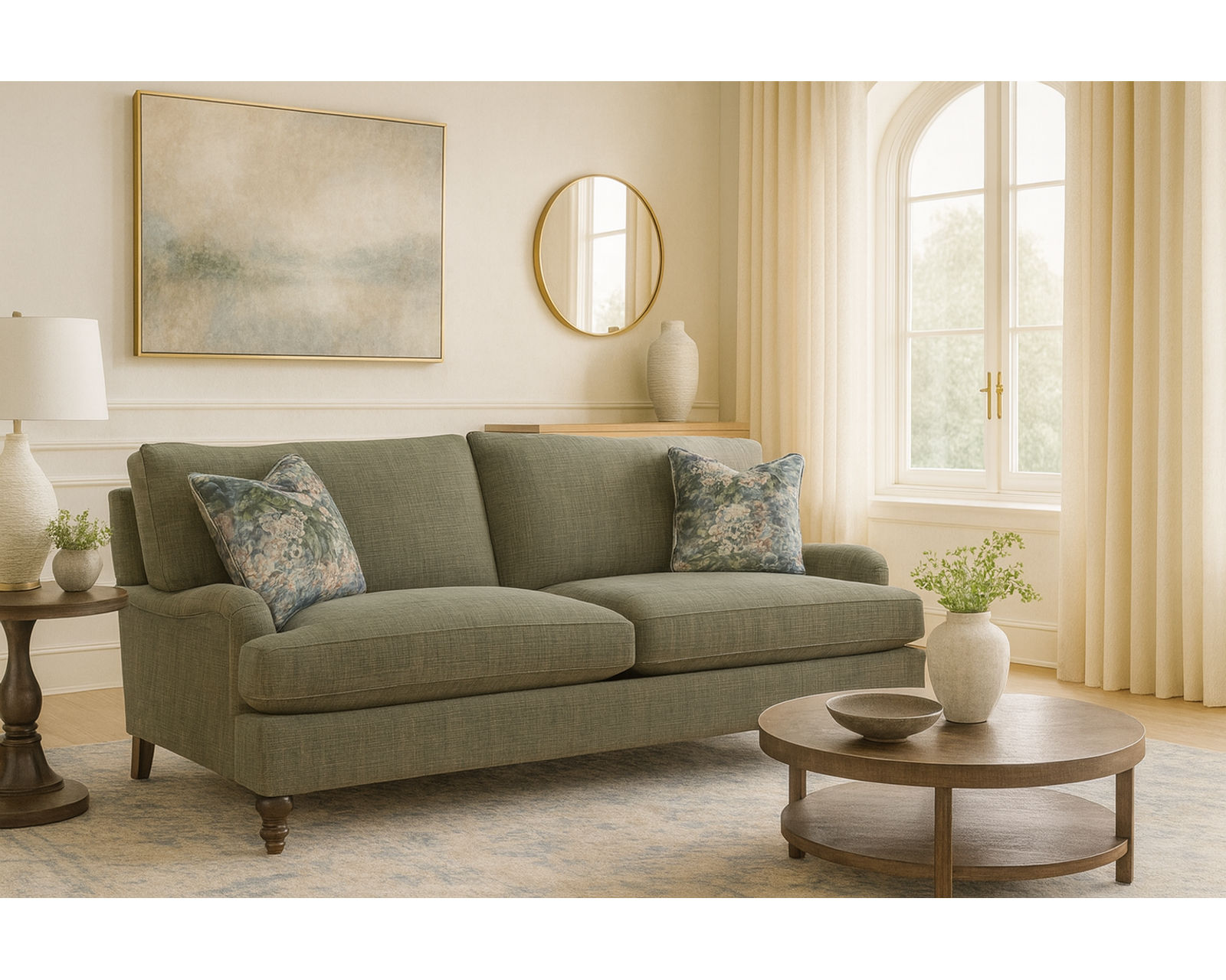 Luna 81" Sofa (+69 fabrics) - Image 3