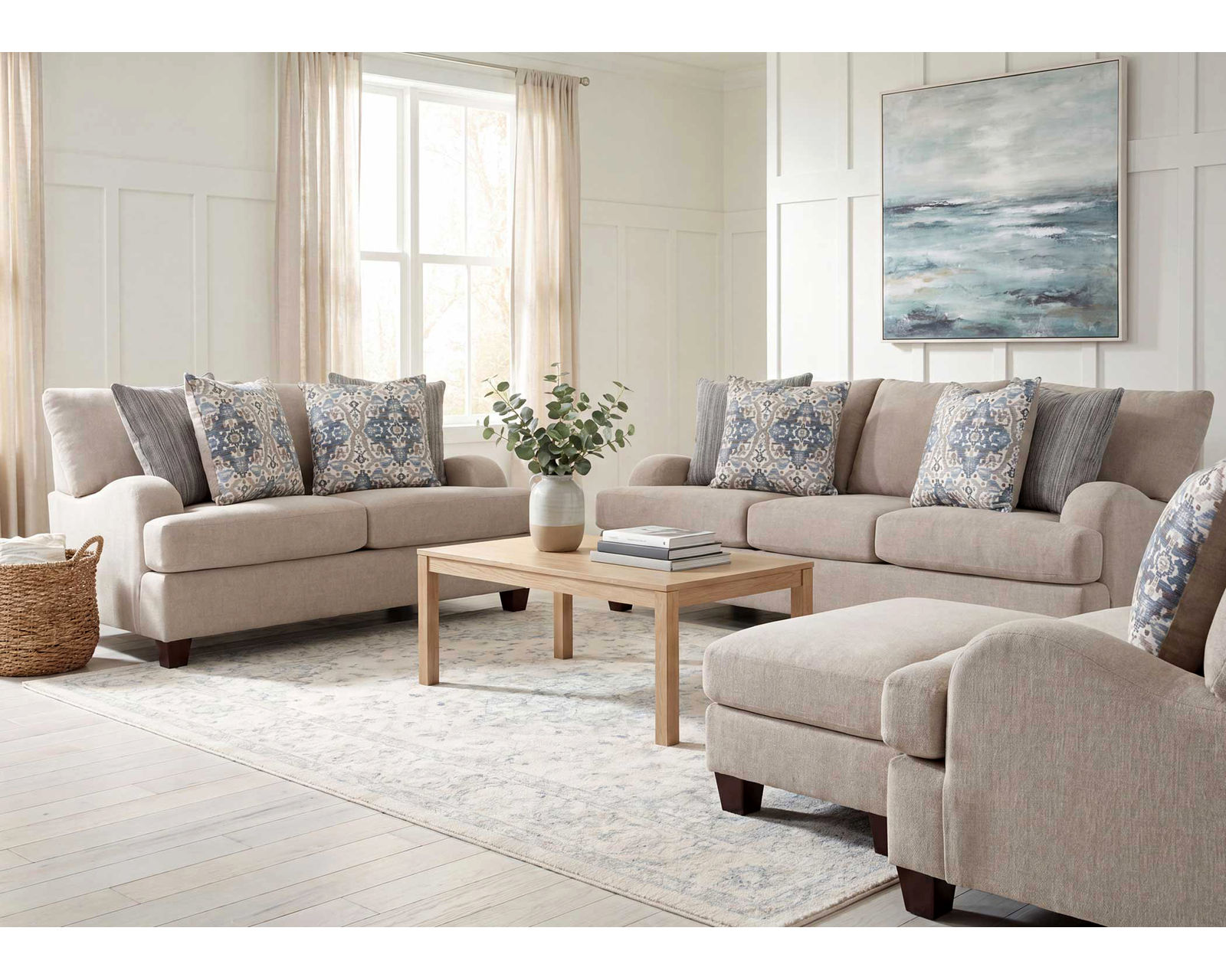 Nori 93" Sofa (Light, Relaxed Style. Comfort Made for Everyday Living) - Image 6