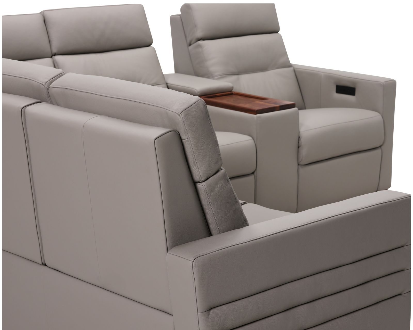 Reece 40109 Triple Power Reclining Sectional (+100 leathers) - Image 10