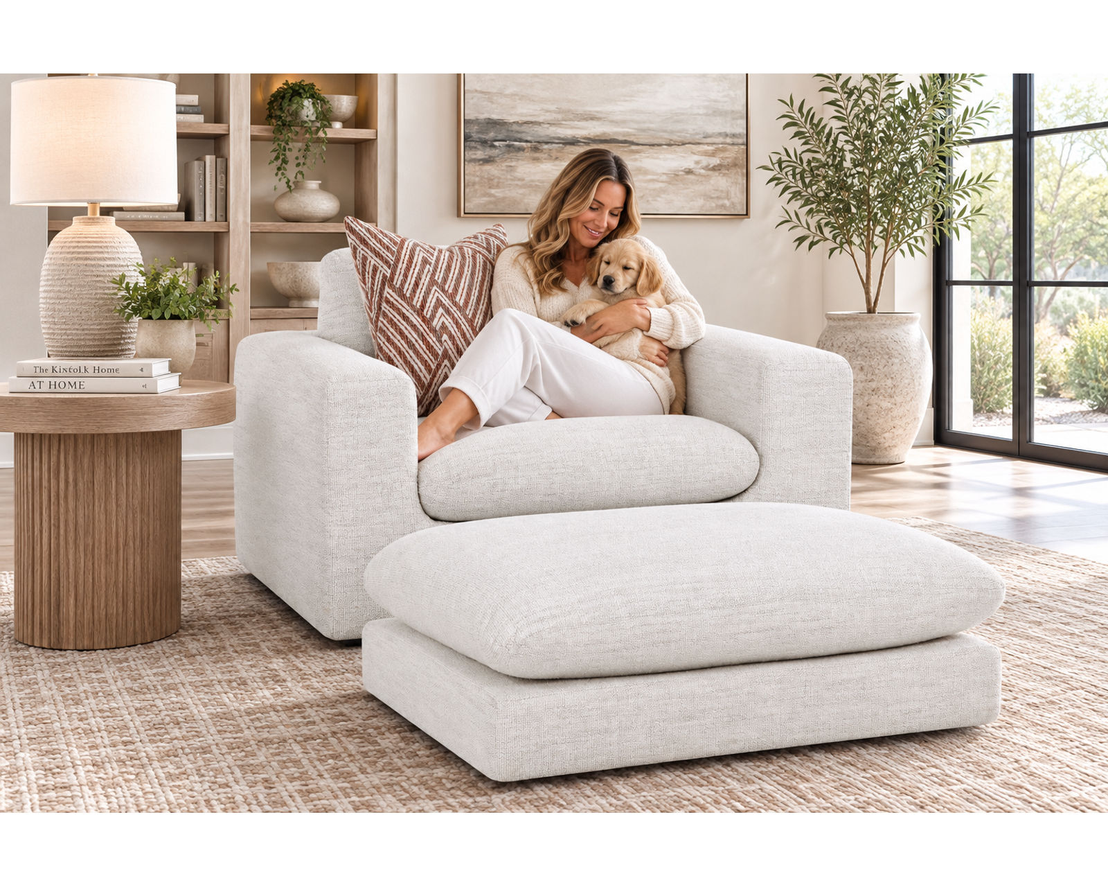 Santina 87" Wide-Seat Two-Cushion Sofa (Two Extra-Wide Seats. Made for Serious Lounging) - Image 14