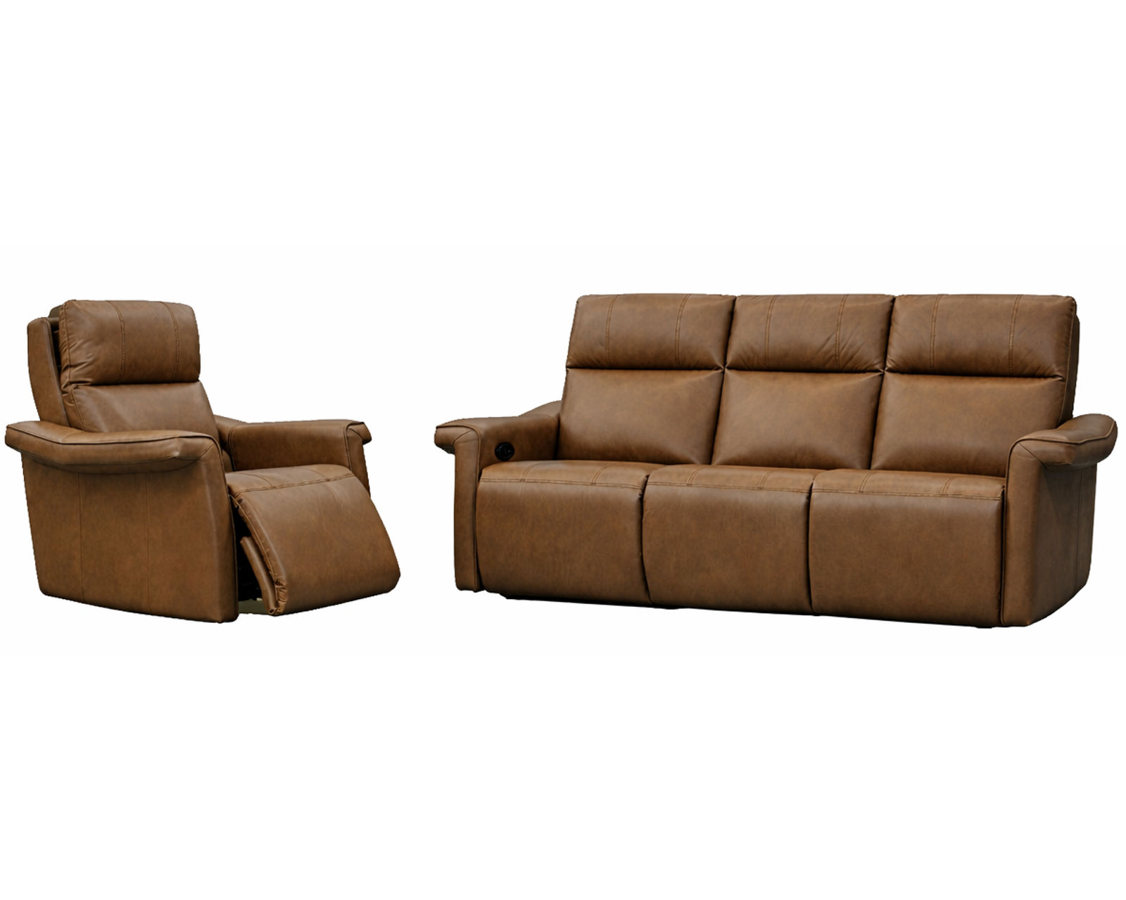 Finn Dual Power Reclining Sofa — Available in Standard & Wide Cushions, 140+ Leather Options, and 82", 85", or 114" Widths - Image 15