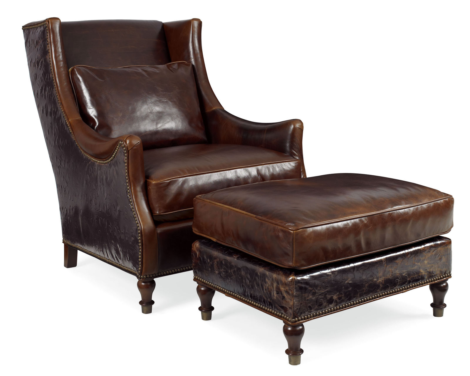 Gaston 81"Leather Sofa (Made to Order Leathers) - Image 9