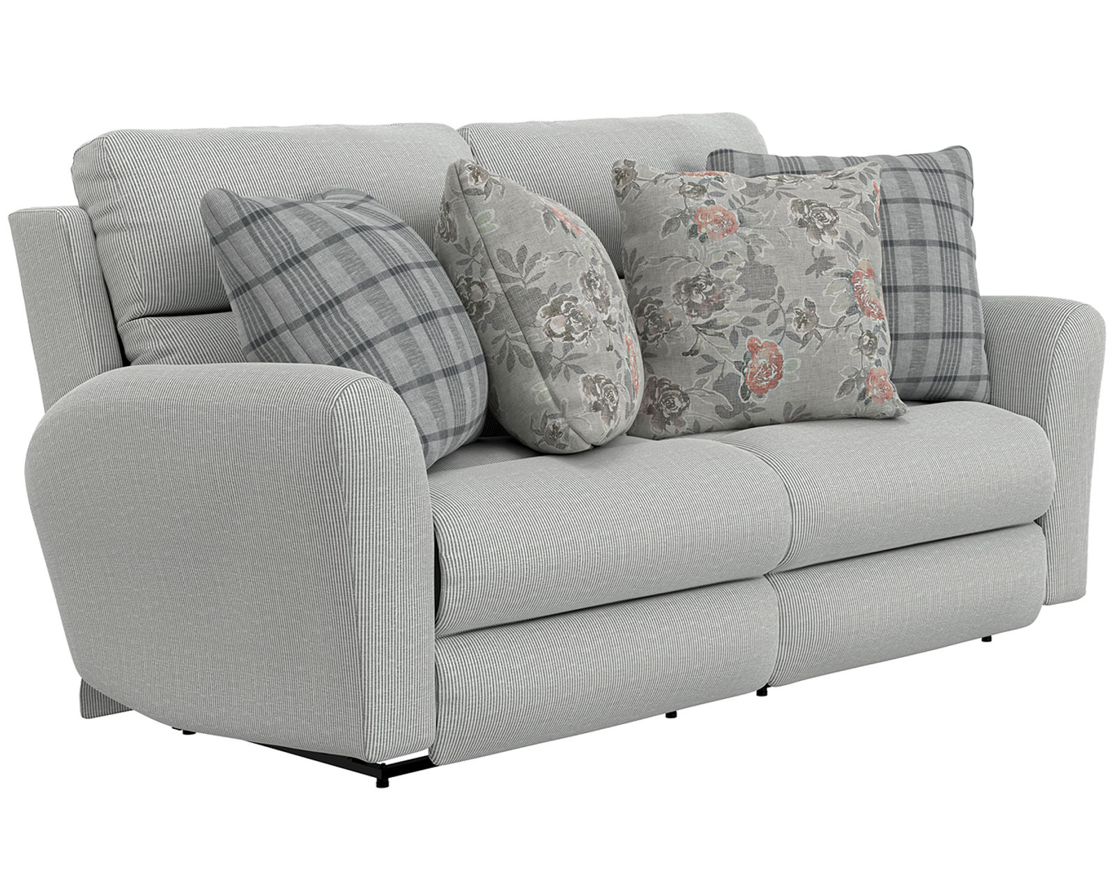 Chappy 83" Lay Flat Reclining Sofa Farmhouse Casual Styling (includes pillows) 2 colors - Image 16