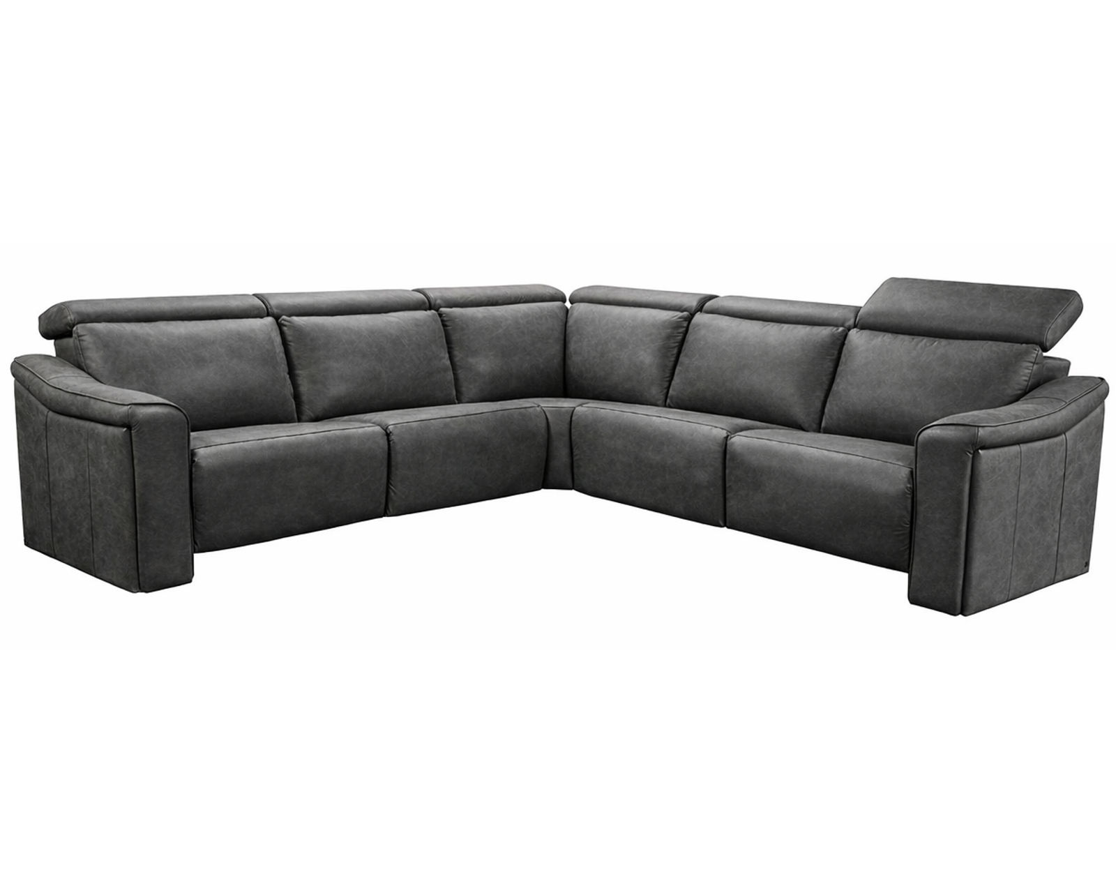 Bennett F007 Power Headrest Power Reclining Sectional (standard and wide seat widths) +140 leathers - Image 9